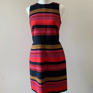 Loft Stripped Summer Work Dress